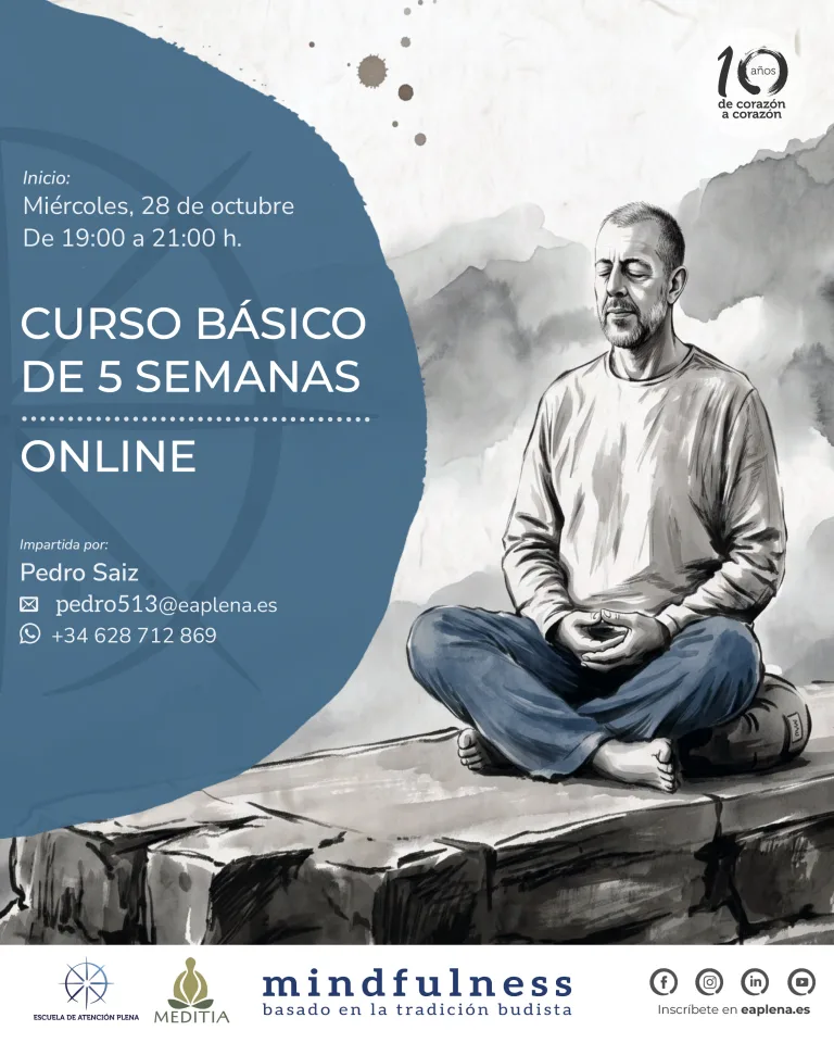Curso Mindfulness Online - Atención Plena y MBTB